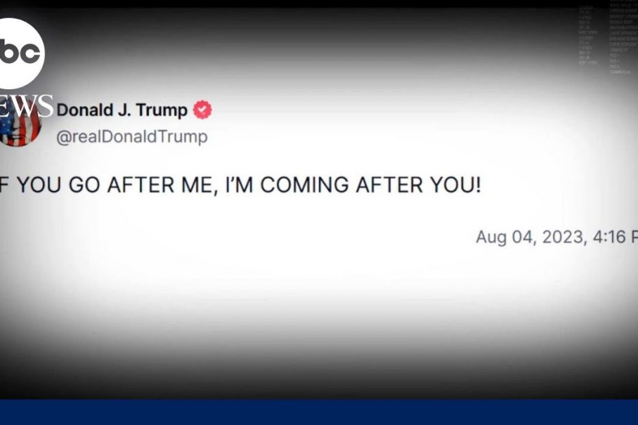 Justice Department warning shot to former President Trump | WNT
