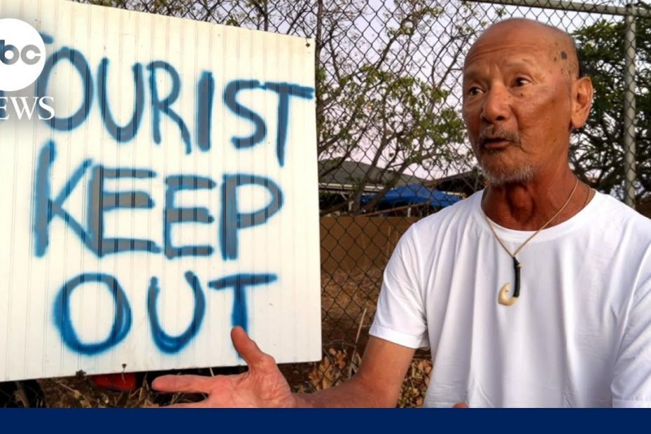 'Maui is open, Lahaina is not' Residents describe mixed feelings about tourism