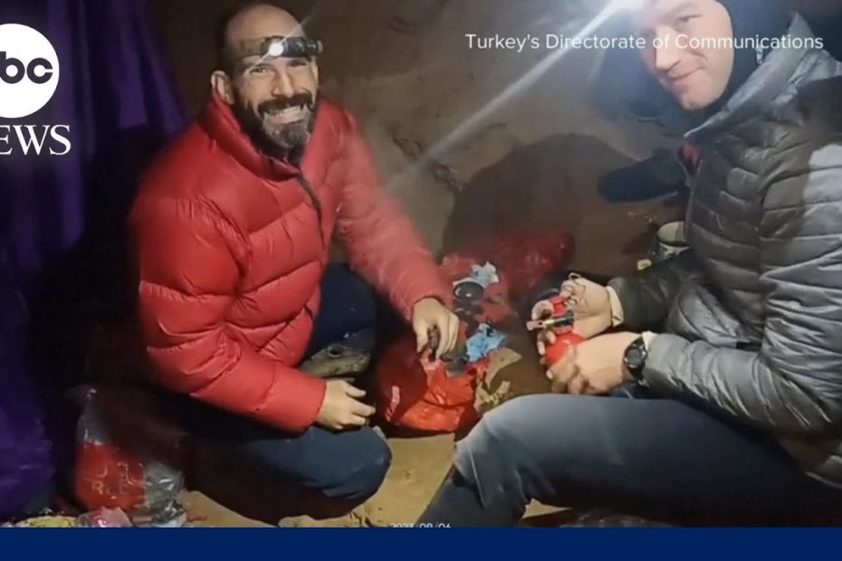 Rescuers race to save American from Turkish cave