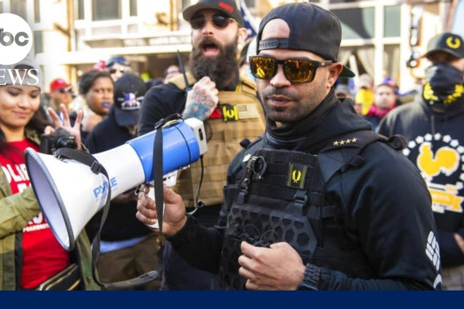 Partial verdict reached in trial of 5 Proud Boys leaders including Enrique Tarrio