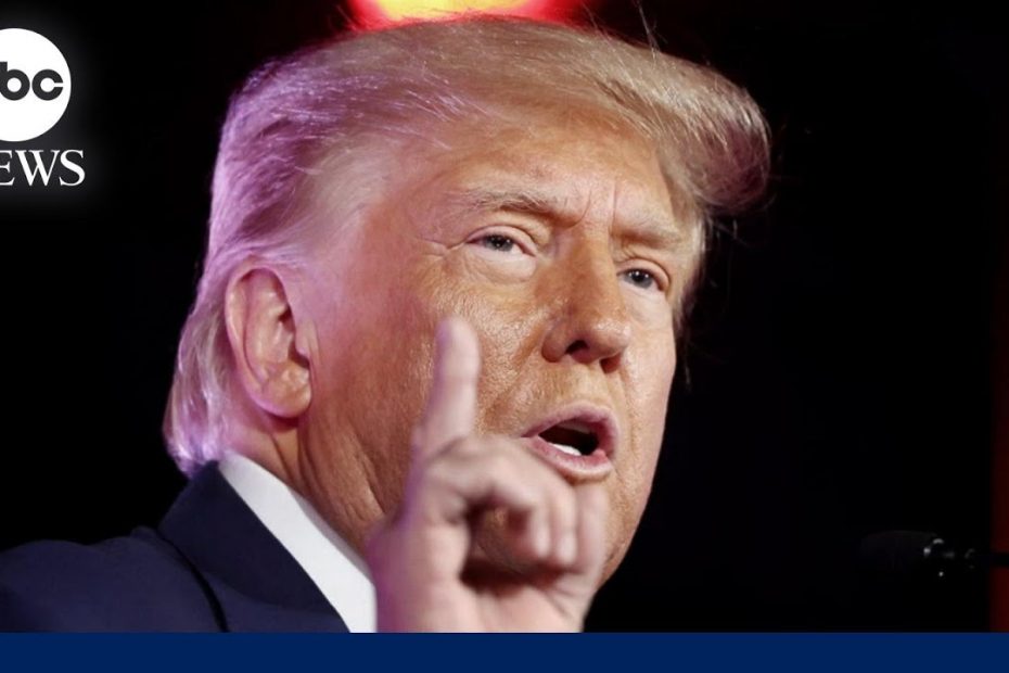 Trump announces he will surrender