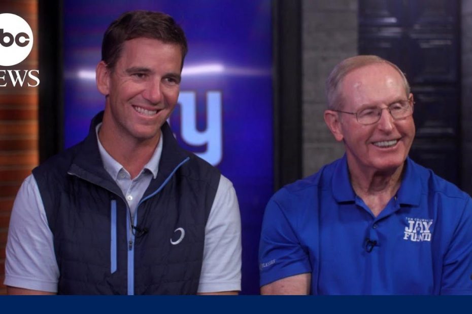 New York Giants legends team up for Childhood Cancer Awareness Month