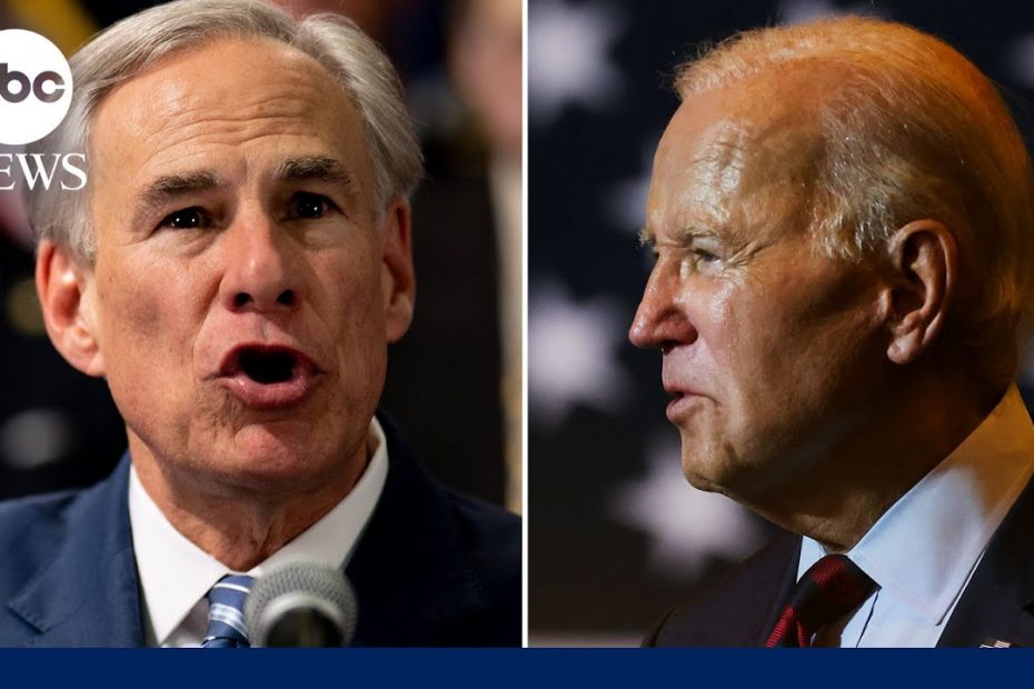 Biden administration suing Texas over border practices