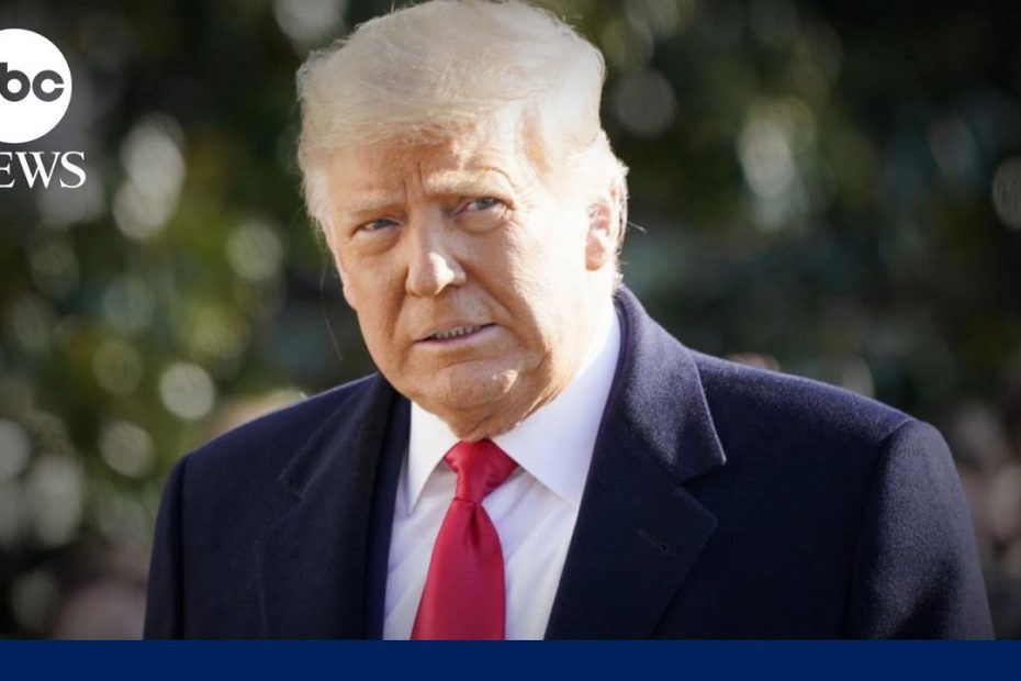 Special counsel pushing for January start for Trump trial | ABCNL