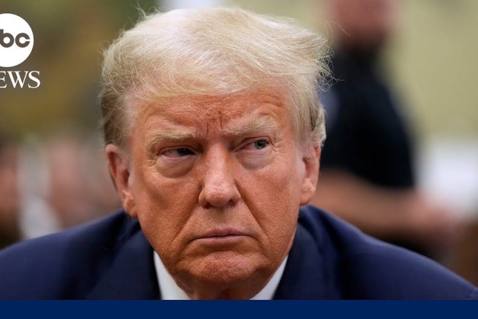 Former Pres. Trump hit with limited gag order from judge in civil fraud trial over personal attacks