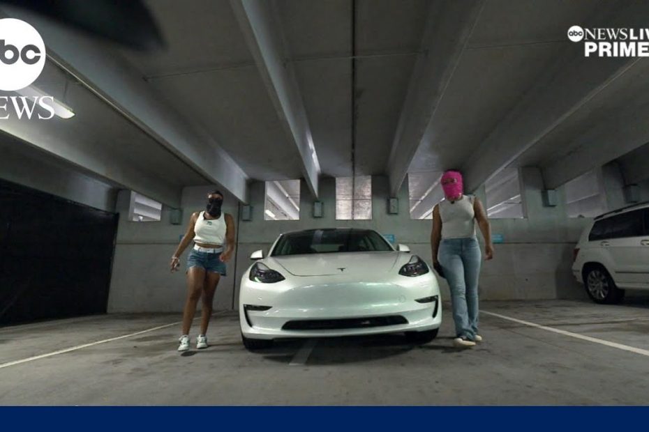 Two masked women take on the Atlanta car booting industry | ABCNL