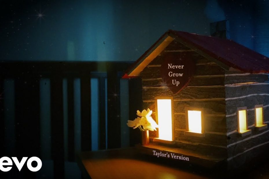 Taylor Swift - Never Grow Up (Taylor's Version) (Lyric Video)