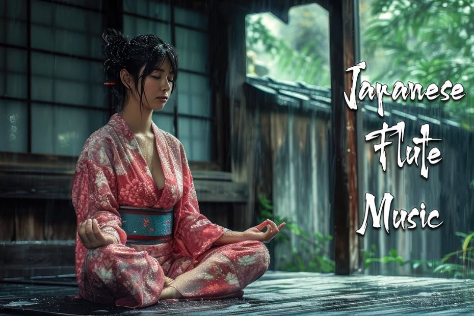 Gentle Rain at the Zen Garden - Japanese Flute Music For Meditation, Healing, Deep Sleep, Soothing