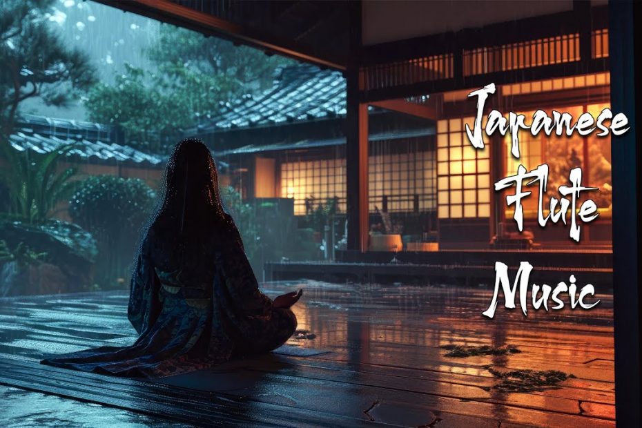 Rainy Evening at the Zen Garden - Japanese Flute Music For Meditation, Healing, Deep Sleep, Soothing