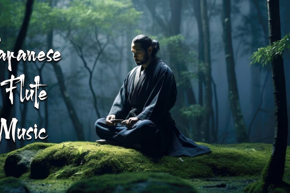 Zen in the Tranquil Forest Night - Japanese Flute Music Meditation, Healing, Soothing