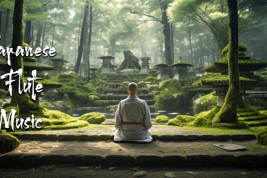 Tranquil Sunrise at the Zen Garden - Japanese Flute Music Soothing, Meditation, Healing