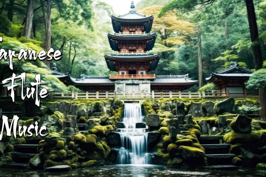 Calm the Mind at the Peaceful Temple - Japanese Flute Music For Meditation, Stress Relief, Healing