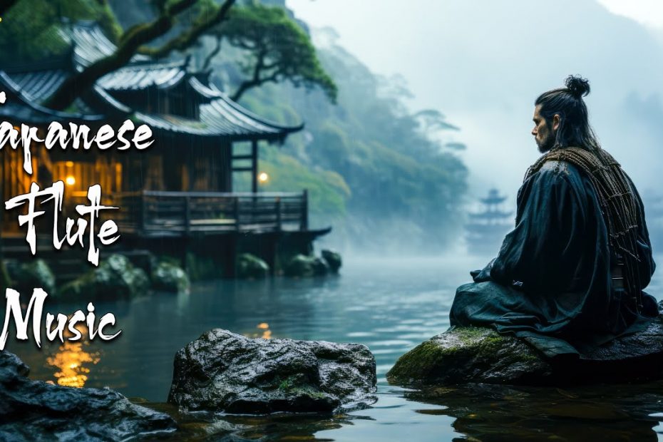 Melodies of Tranquility at the Peaceful Temple - Japanese Flute Music For Meditation, Healing