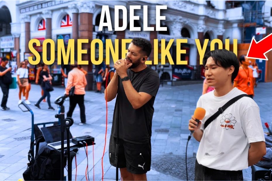 Amazing KOREAN Singer DUETS With Me | Adele - Someone Like You