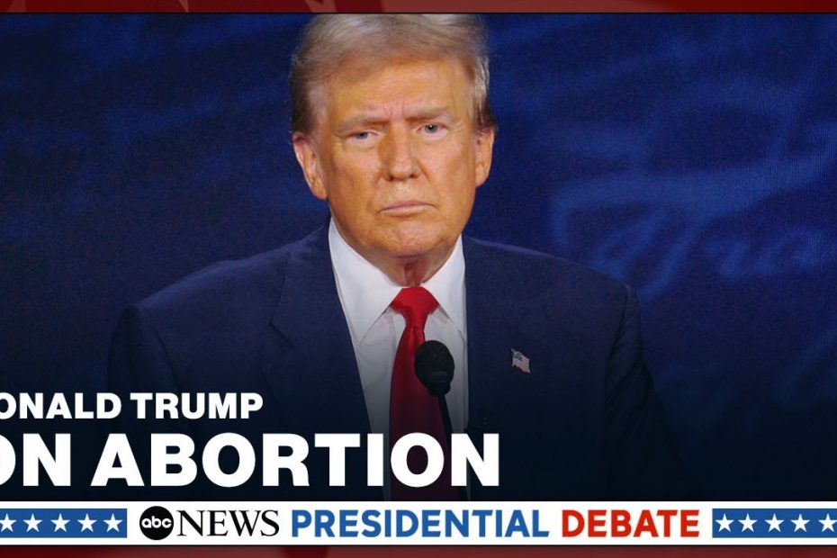 Trump says he won't commit to vetoing national abortion ban bill