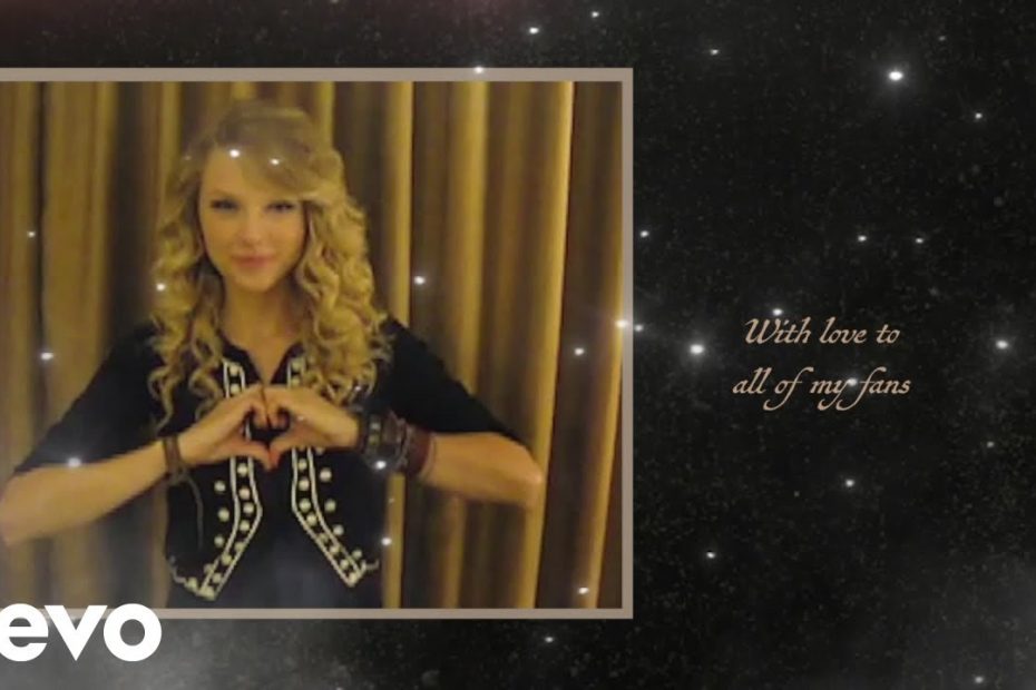 Taylor Swift - Love Story (Taylor’s Version) [Official Lyric Video]