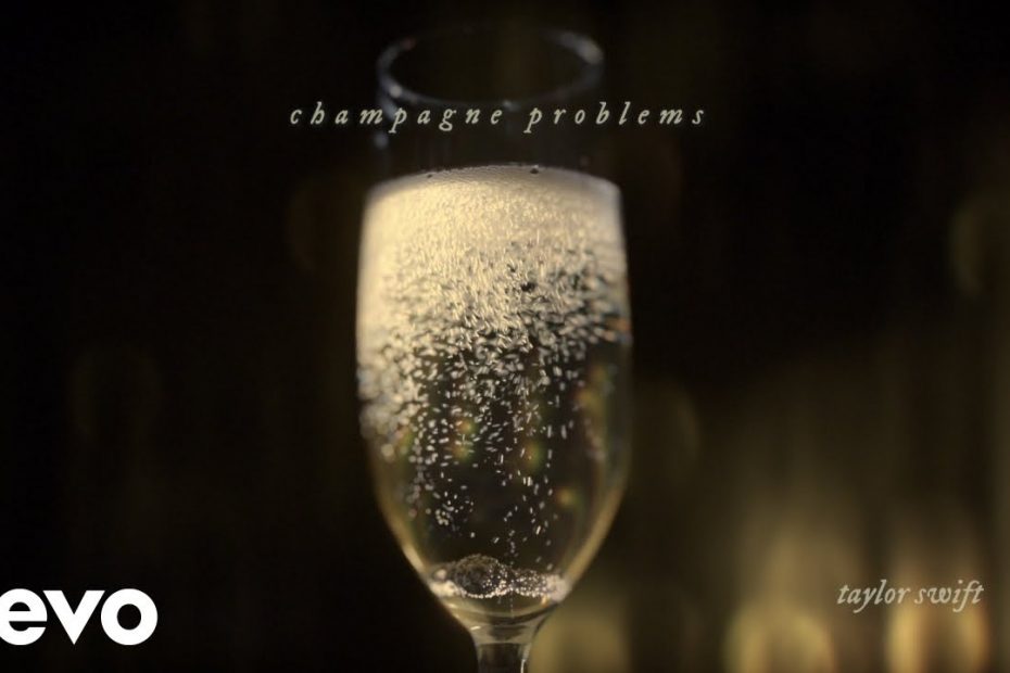 Taylor Swift - champagne problems (Official Lyric Video)