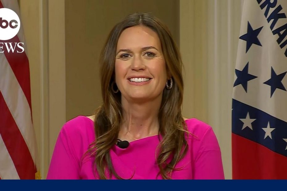 Trump will show up at the debate ‘from a position of strength’: Gov. Sarah Sanders