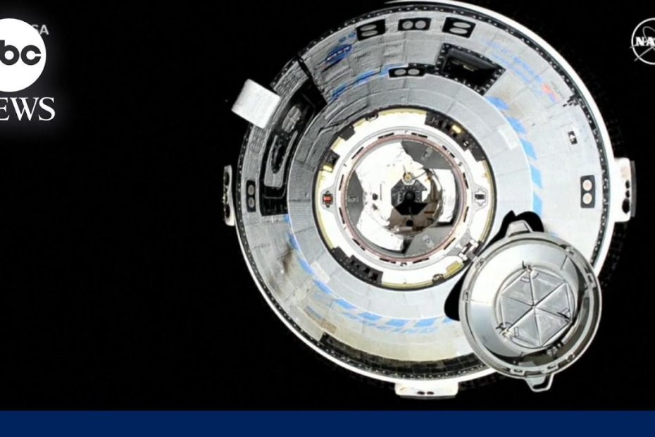 Boeing's Starliner spacecraft scheduled to return to Earth without astronauts