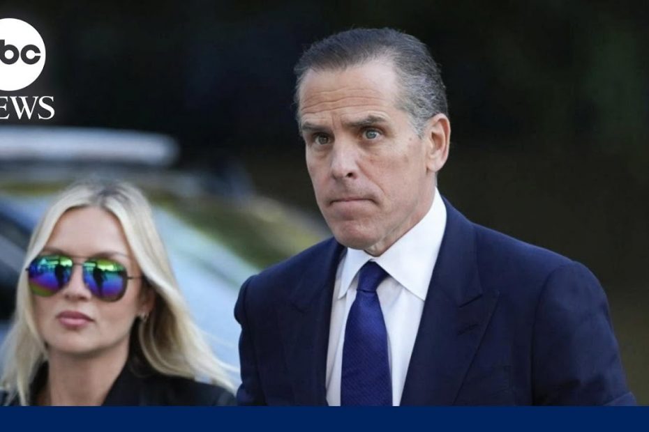 Hunter Biden pleads guilty to federal tax offenses