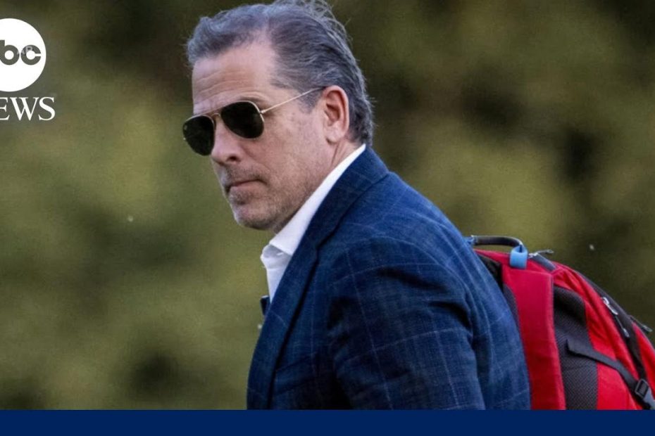 Hunter Biden to plead guilty to tax charges in bid to avoid trial