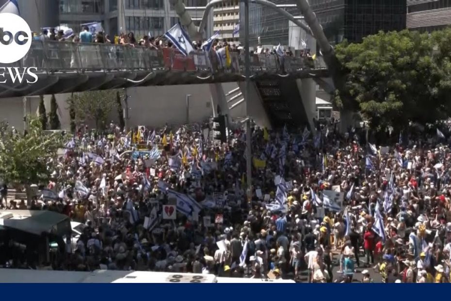 Massive protests criticize Israeli leadership after hostages found dead