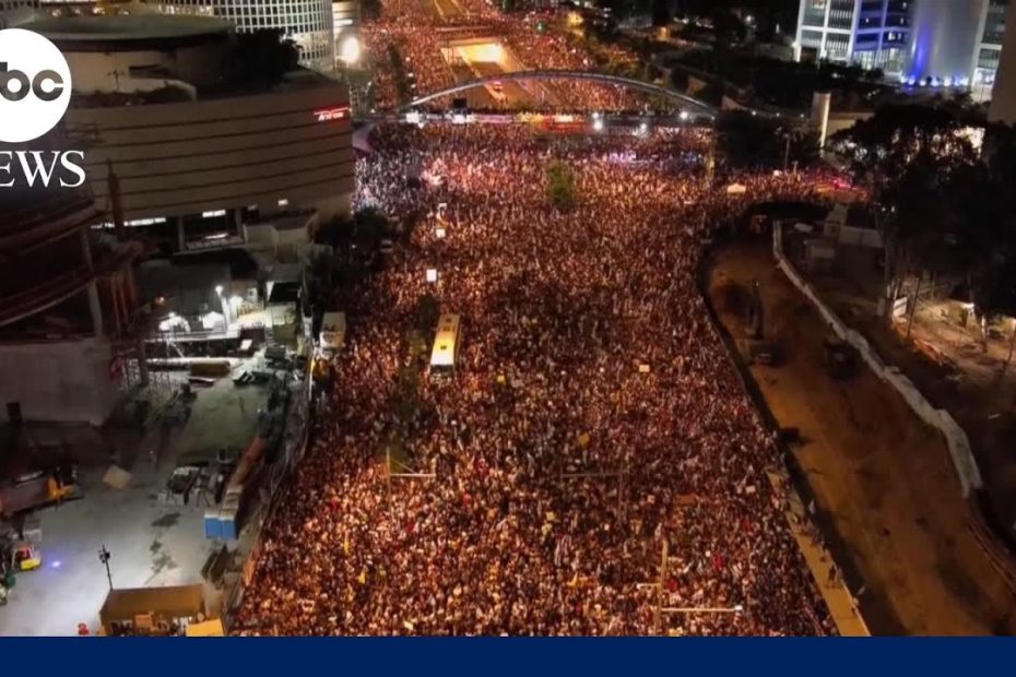 Protests erupt in Israel after 6 hostages killed in Gaza