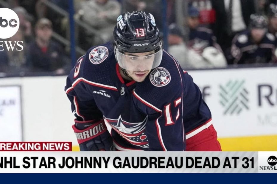 NHL star Johnny Gaudreau killed after being hit by alleged drunk driver