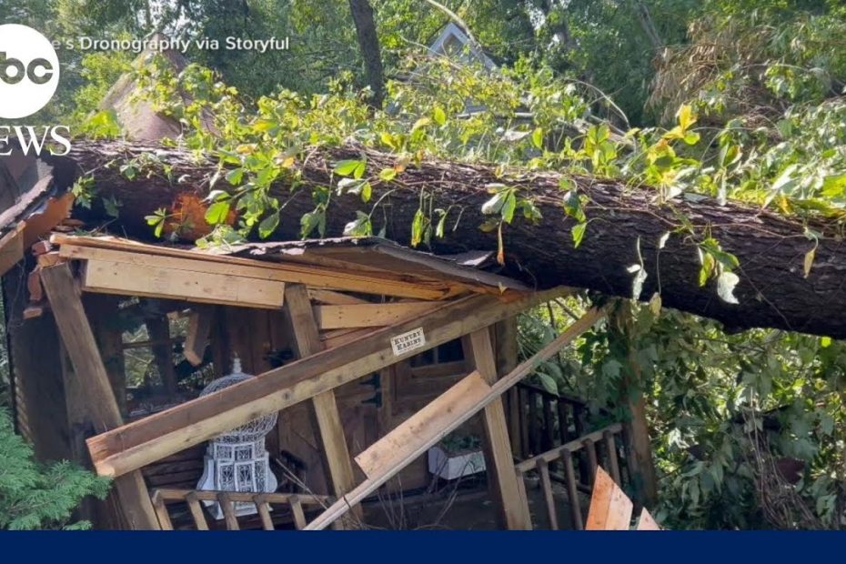Severe storms hit Northern Plains and begin moving east