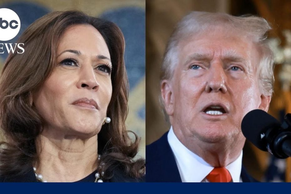 Vice President Kamala Harris and Donald Trump focus on swing states