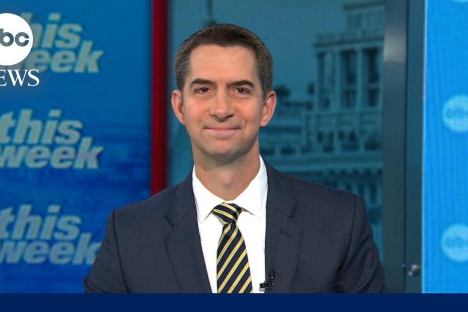 Arkansas Sen. Tom Cotton says Kamala Harris ‘owes the American people answers’