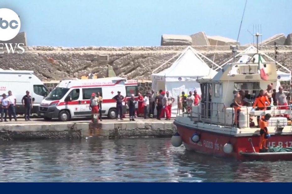 Italian officials launch manslaughter investigation in deadly superyacht sinking