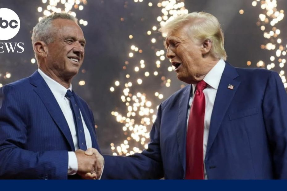 RFK Jr. endorses Donald Trump