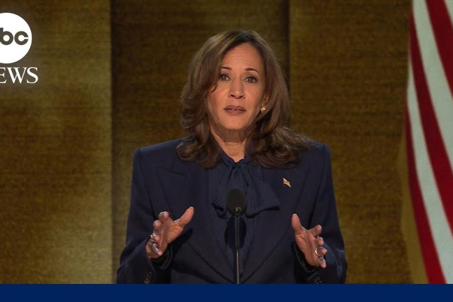 Kamala Harris says Trump, others are 'out of their minds' on reproductive rights in DNC speech