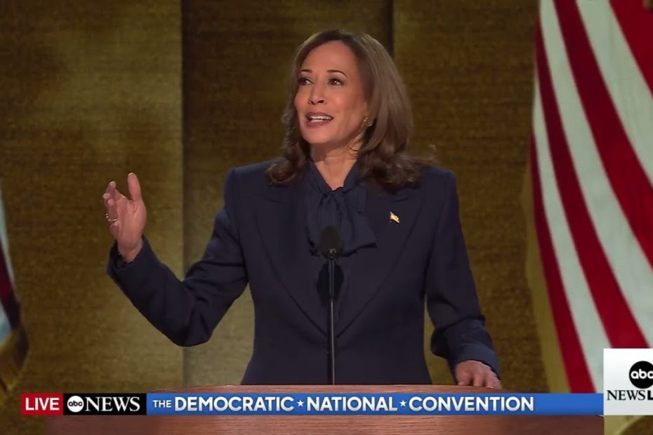 Kamala Harris accepts presidential nomination