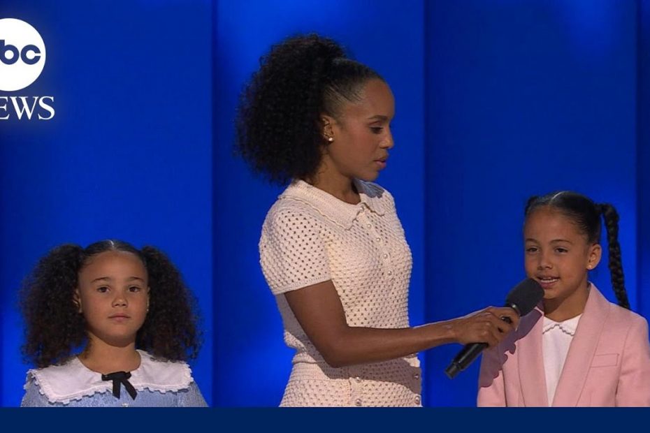 Harris’ great-nieces on how to pronounce ‘Kamala’ at the DNC