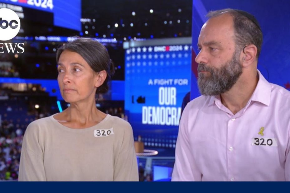 Parents of American-Israeli hostage on why they spoke at DNC