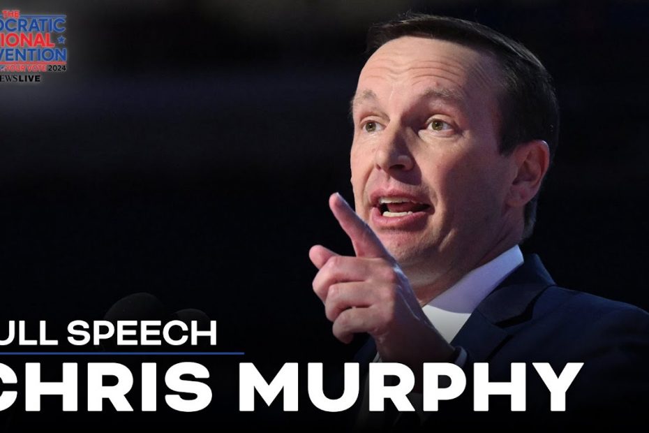 FULL SPEECH: Sen. Chris Murphy at the DNC: 'Kamala Harris is not weak'