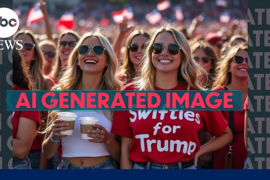 Trump posts fake AI images of Taylor Swift and her fans, suggesting endorsement