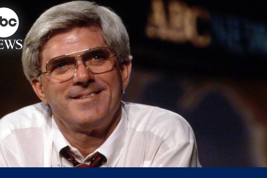 Remembering iconic talk show host Phil Donahue