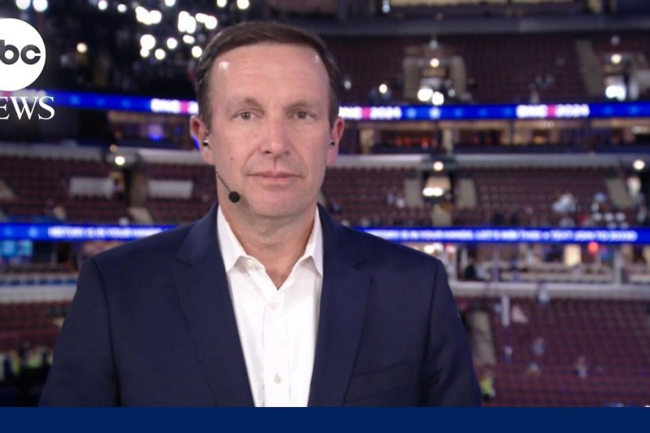 Sen. Chris Murphy analyzes Vice President Harris' economic and immigration policies at DNC