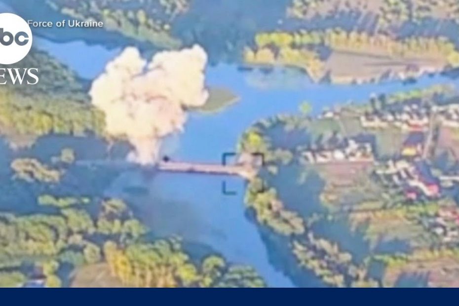 Ukrainian forces strike 3rd key bridge in Russia, military bloggers say