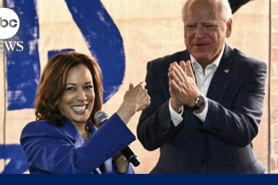 Harris and Walz campaign hits Pennsylvania ahead of DNC