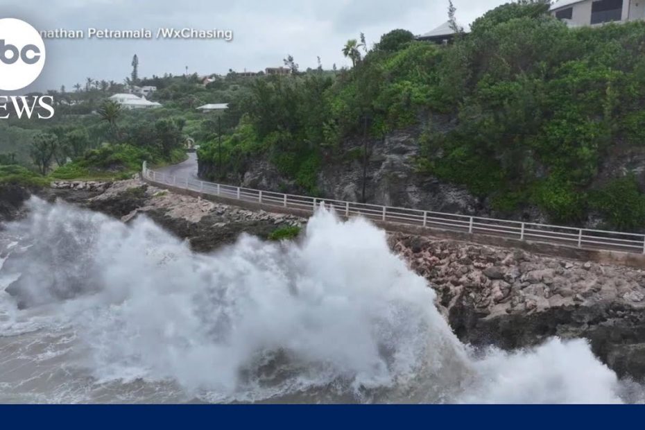 Hurricane Ernesto brings damaging winds, heavy rain to Bermuda