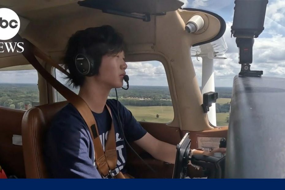 19-year-old pilot seeks to become the youngest to fly solo to all seven continents
