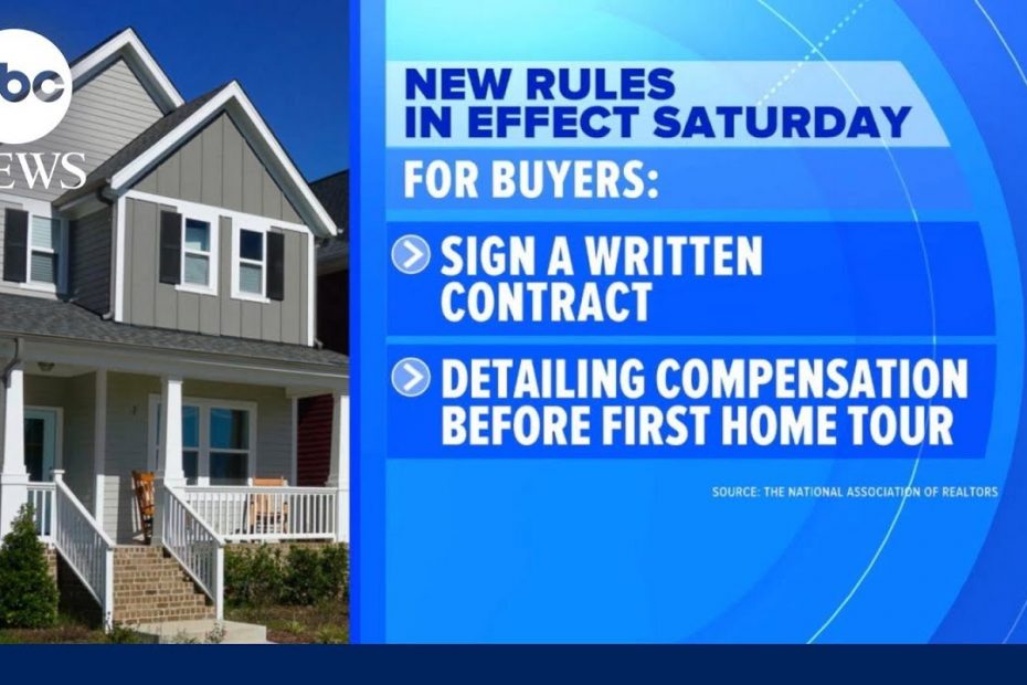 New rules for real estate brokers and buyers take effect Saturday