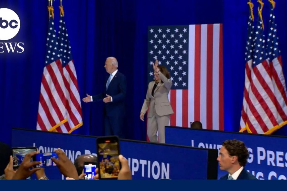 Harris, Biden announce Medicare price cuts for prescription drugs