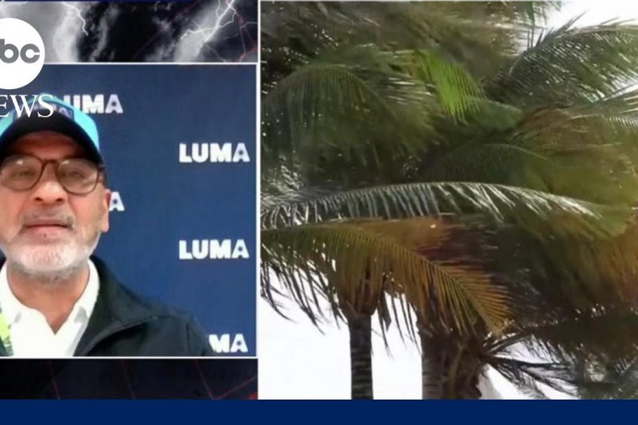More than half of Puerto Rico is without power after Hurricane Ernesto