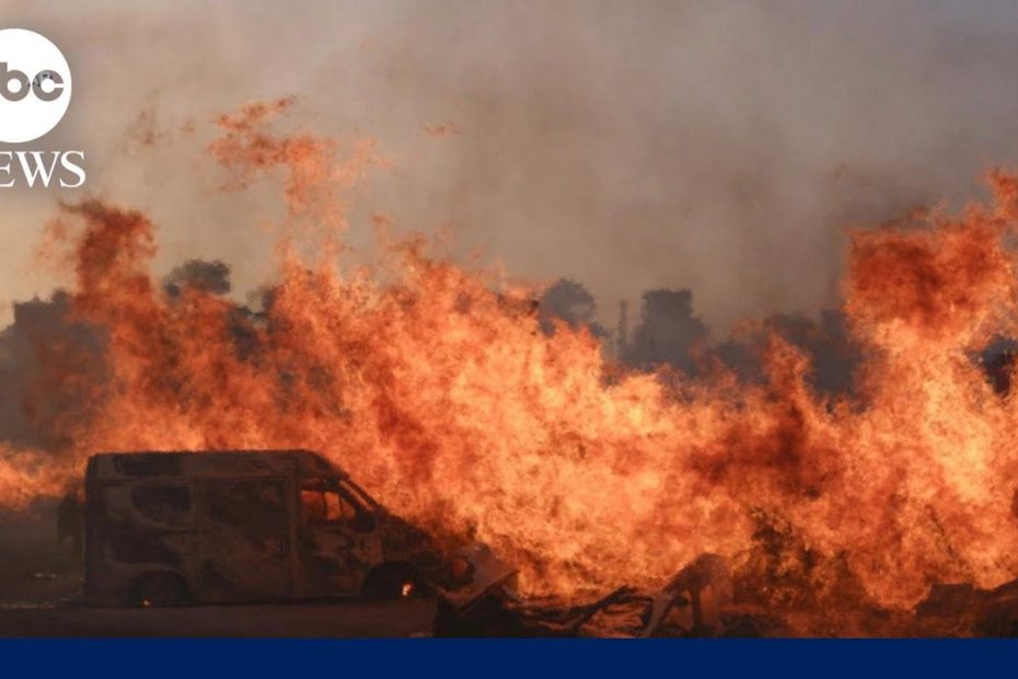Wildfires in Greece force 30,000 people to evacuate