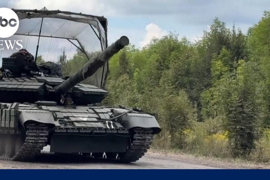 Ukrainian troops gain ground after surprise incursion into Russia